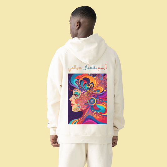 Imagination Fleece-lined Oversized Hoodie